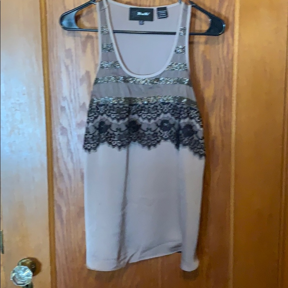 Miss me tank top. Never worn. Smoke free home.